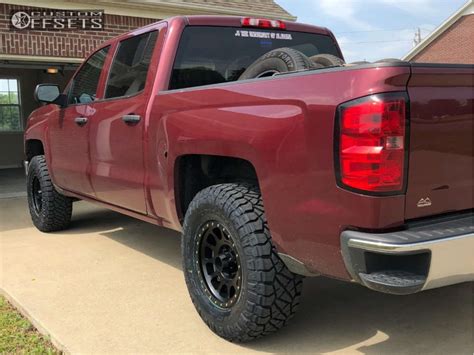 2014 Chevrolet Silverado 1500 With 17x85 0 Method Nv And 29570r17 Nitto Ridge Grappler And