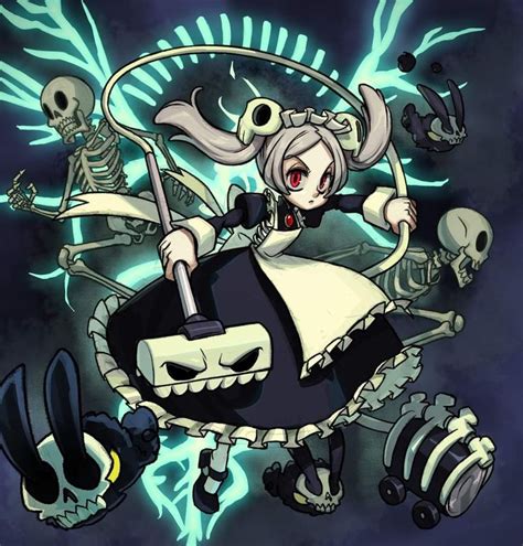 Marie Skullgirls Skullgirls Anime Skull