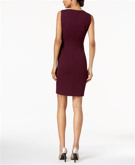 Calvin Klein Sunburst Sheath Dress And Reviews Dresses Women Macys