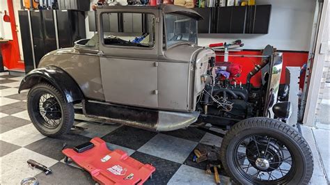 Ford Model A Sport Coupe Hot Rod Build Project YouTube