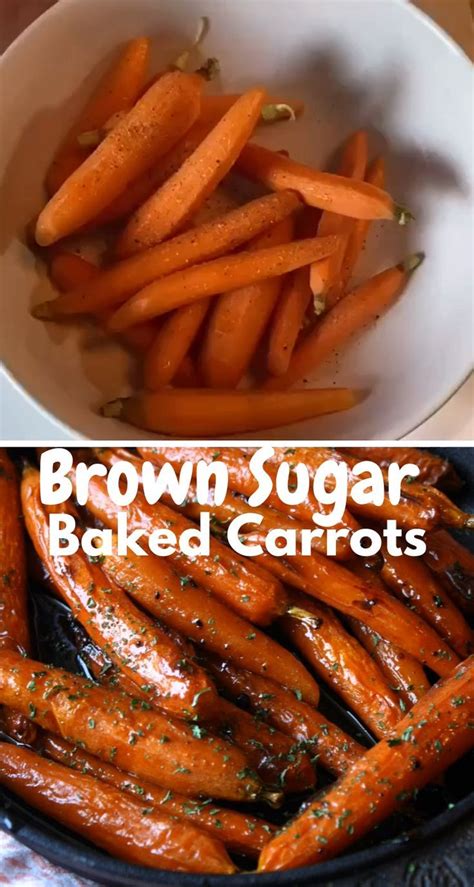 Sweet And Caramelized Perfection Roasted Brown Sugar Carrots Recipe