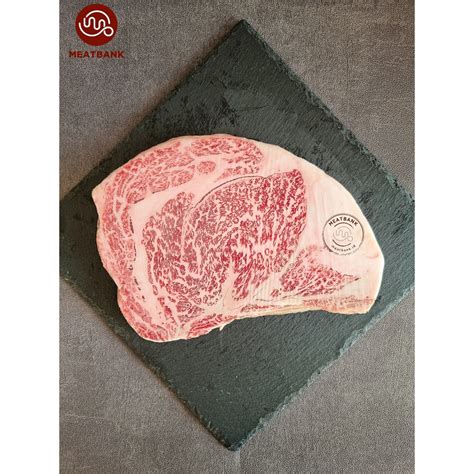 Jual Meatbank Kobe Ribeye A Wagyu Japan Beef Rib Eye Daging Sapi Steak