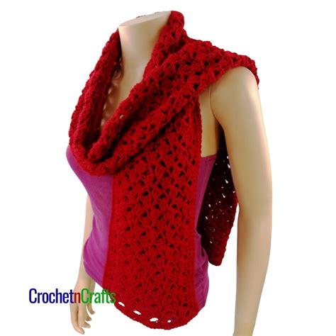 Double Crochet Scarf Pattern Crochetncrafts