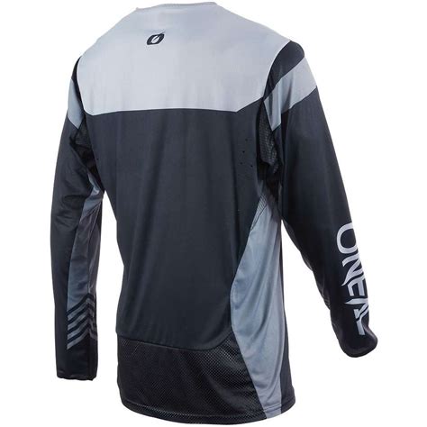 Maglia Bici Mtb eBike oneal Element freeride Hybrid Nero Grigio Vendita