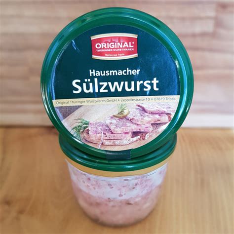 S Lzwurst Im Glas G Original Th Ringer Wurstwaren Gmbh