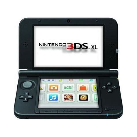 Nintendo 3DS XL - Black, Old Model, Next-Generation Portable Gaming, 3D ...