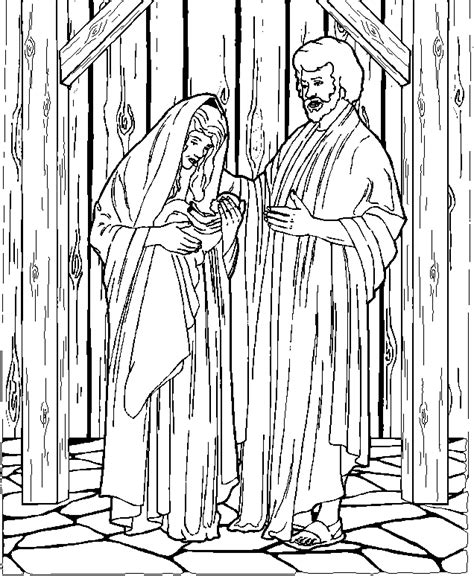 Free Mary And Joseph Coloring Pages, Download Free Mary And Joseph ...