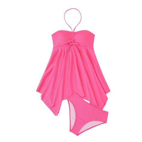 BeAi Vintage Swimsuit For Women Tummy Control Bikini Sets For Women Tropical Floral Womens