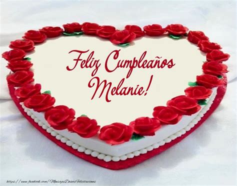 Tarta Feliz Cumplea Os Melanie Tartas Felicitaciones De Cumplea Os