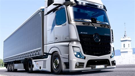 Mercedes Benz New Actros Edition Ets 2 Truck Mod 1 45 Gameplay YouTube