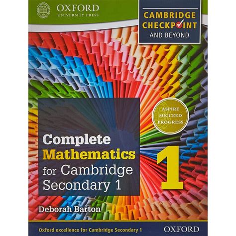 Complete Mathematics For Cambridge Lower Secondary 1 Student Book 1