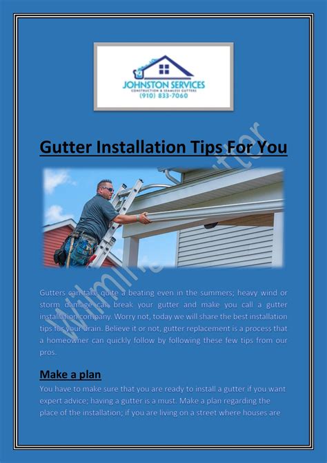 Gutter Installation Tips For You - Wilmington gutter - Page 1 - 3 ...