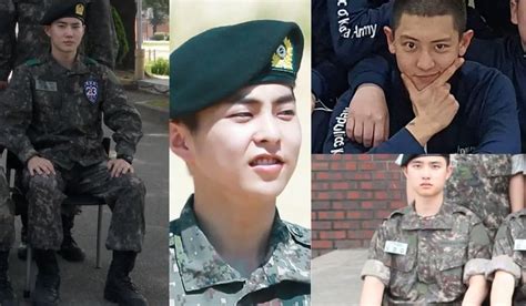 Exo Members Military Enlistment Find Out The Entire Exo Members