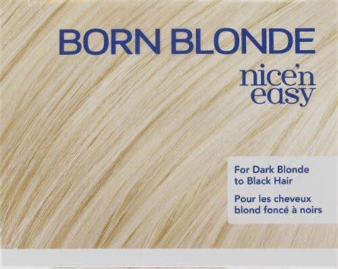 Clairol Nice N Easy Born Blonde Hair Color Kit Ct Kroger