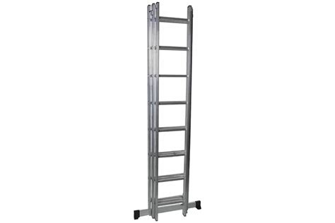 Универсальная трехсекционная лестница WORKY 3x5, высота 1.46/1.84/2.71 ...