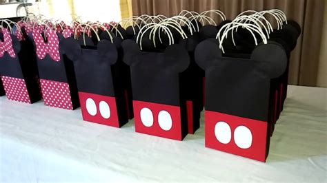 Arriba 98 images bolsitas de minnie y mickey para cumpleaños Viaterra mx