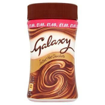 Galaxy Instant Hot Chocolate 200g From BUDGENS LYMM In LYMM APPY SHOP