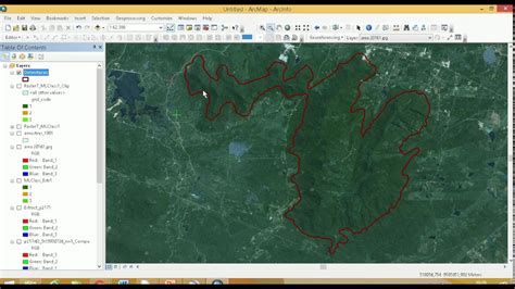 Georreferenciar Imagem Do Google Earth No Arcgis Youtube