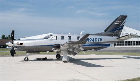 Daher S TBM Turboproppowered Aircraft At EBACE 2022 The European