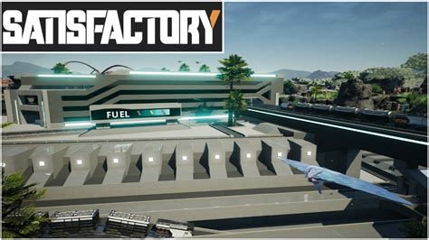 Satisfactory Showcase Huge Turbofuel Facility Update Youtube