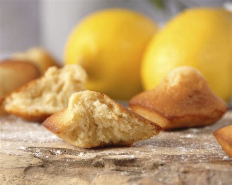 Madeleines Au Citron Les Recettes De Vanessa