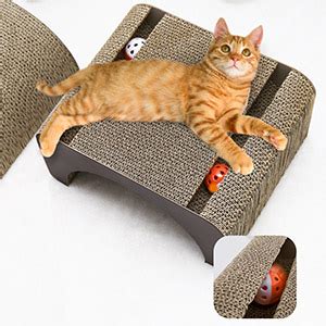 Amazon Pawaboo 2 In 1 Cat Scratcher Board Multifunctional