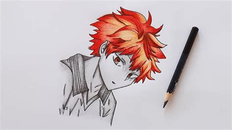 How To Painting Hinata Shoyo Anime Painting Easy Step By Step Anime