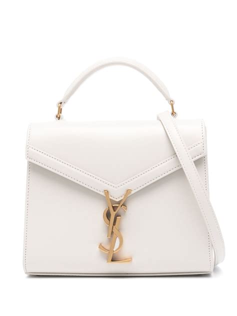 Saint Laurent Mini Cassandra Tote Bag In Nude ModeSens