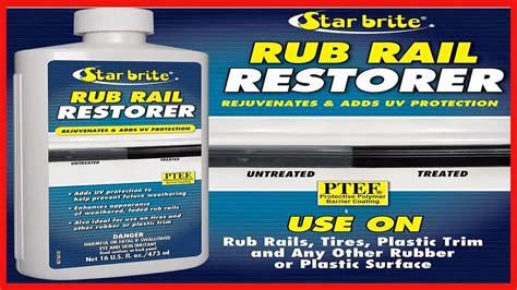 Great Product STAR BRITE Rub Rail Restorer With PTEF 16 OZ 086716