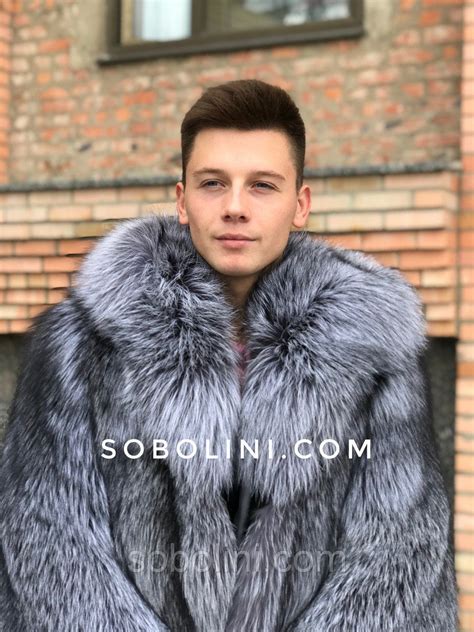 Шуба из чернобурки с капюшоном мужская: продажа, цена в Харькове ...