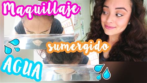 Maquillaje Sumergido En Agua TÉcnica Coreana Jamsu Fabi Ortiz Youtube