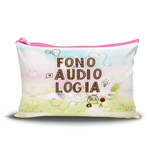 Bolsa Fonoaudiologia - Necessaire Simples Fonoaudiologia Bolsa Organizadora Viagem | Shopee Brasil