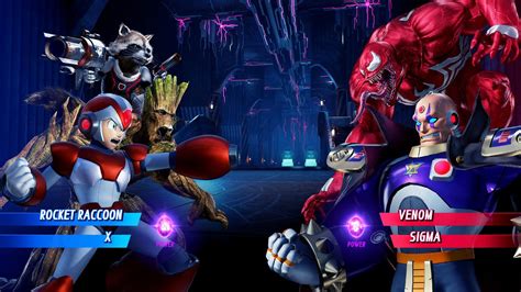 Rocket Raccoon X Vs Venom Sigma Very Hard Marvel Vs Capcom K