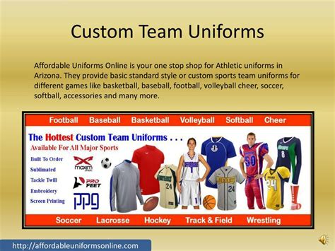 PPT - Custom Athletic Uniforms PowerPoint Presentation, free download