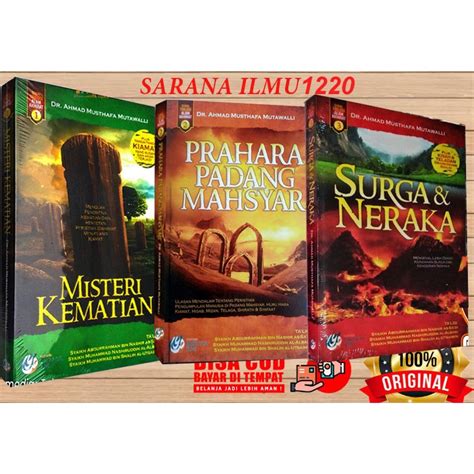 Jual Paket Buku Serial Trilogi Alam Akhirat Dhiyaul Ilmi Misteri