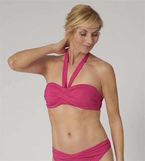 Góra Kostiumu Kąpielowego Triumph różowy Venus Elegance DP Bikini bez fiszbiny sklep lovebra pl