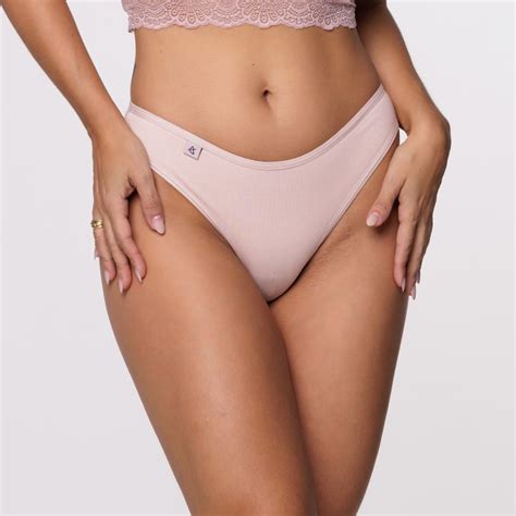 Tanga Básica em Algodão Egípcio Nude Ahavá Store