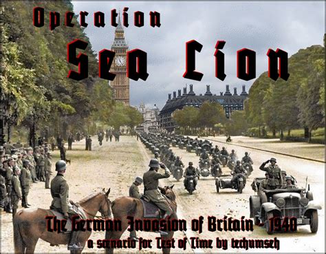 Operation Sea Lion - Scenario League Wiki