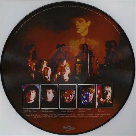 Velvet Underground Nico Velvet Underground And Nico Picture Disc