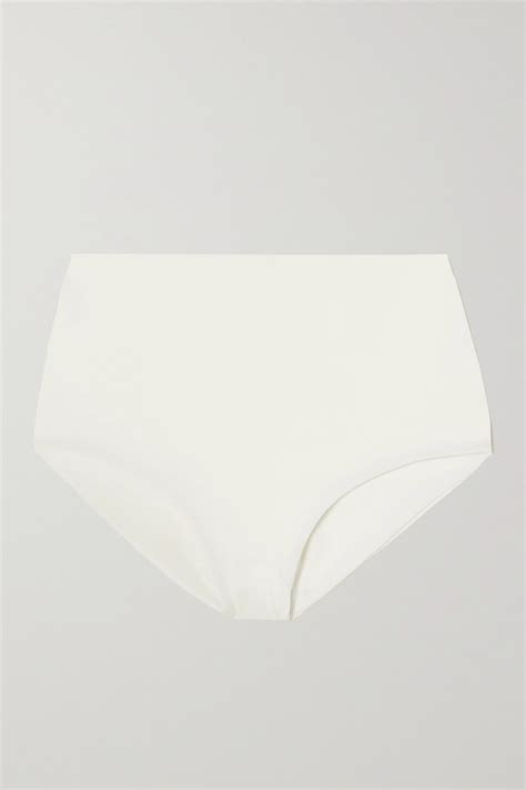 FORM AND FOLD Net Sustain The 90 S Rise Recycled Bikini Briefs Unknown Editorialist