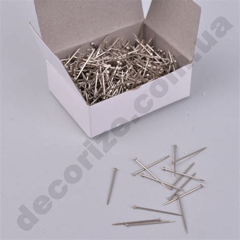 Булавка сердце. Гвоздики для декора купить Одесса. Английская булавка ...