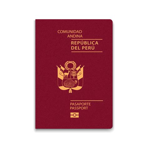 Passport of Peru. Citizen ID template. 7873292 Vector Art at Vecteezy