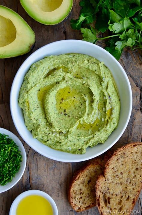 Green Goddess Avocado Hummus Just A Taste