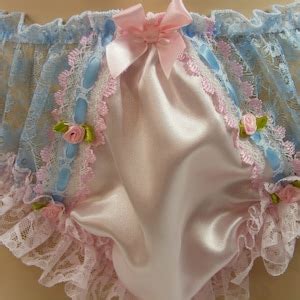 Sissy Satin Lace Frilly Panties Knickers Lingerie Plus Sizes Available Etsy