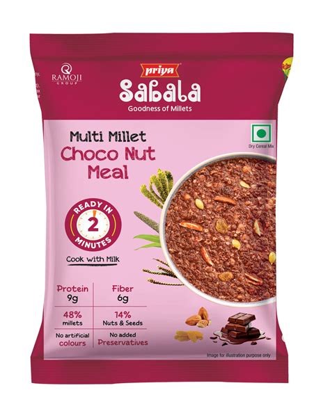 multi millet choco nut meal