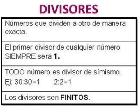 Divisores De 7 - cuales son los divisores de 7 - Brainly.lat