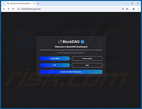 Crypto Drainer Impersonating The Blockdag Website Removal And