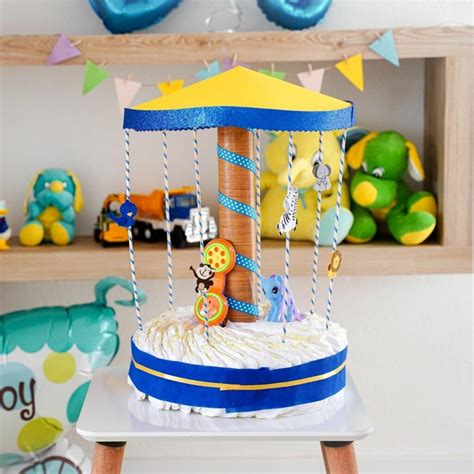 Cute Hot Air Balloon Diaper Cake Gift Diy Crafts