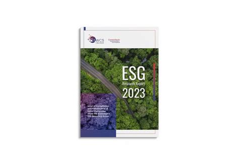 Swcs Launching Of 2023 Esg Research Hong Kong Listed Issuers