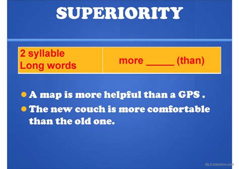 Info on comparisons grammar guide: English ESL powerpoints